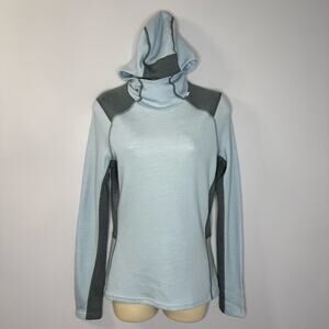Helly-Hansen Women's LIFA Merino Wool Midweight Baselayer Hoodie Outdoor Sz S